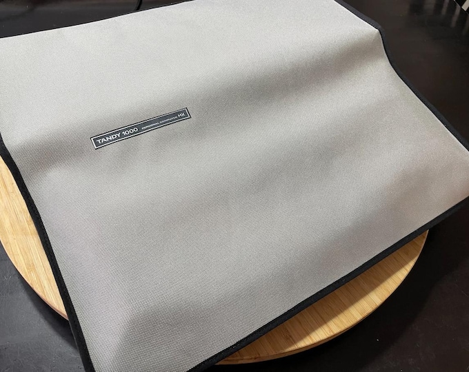 Tandy 1000 HX dust cover (brand new )