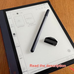 Pen holder for Onyx Boox Note Air (all versions) and Note 5
