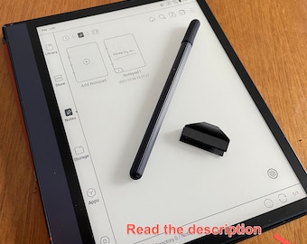 Pen holder for Onyx Boox Note Air (all versions) and Note 5