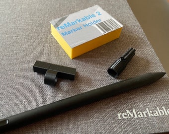 Porte-stylo et/ou capuchon pour reMarkable 2 (combinés)