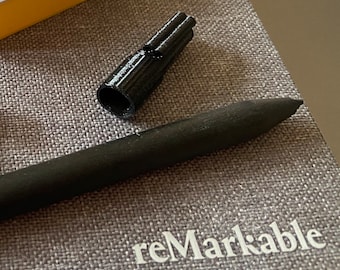 Pen Cap for Remarkable Marker with spare tip slots (2-pc set)