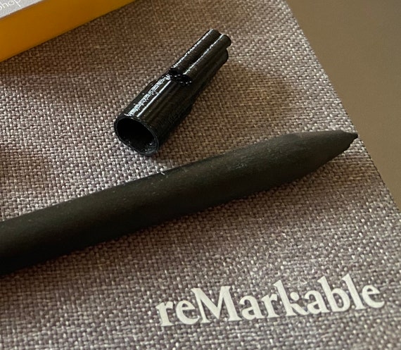 Pen Cap for Remarkable Marker With Spare Tip Slots 2-pc Set 