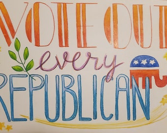 VOTE OUT print