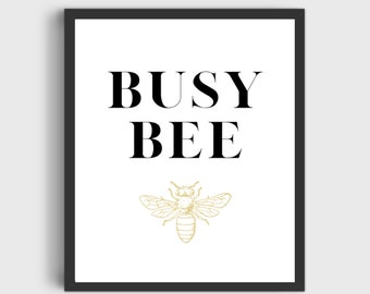 Busy As A Bee Decor Etsy