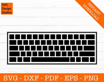 Download Keyboard Svg Etsy