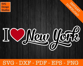 Free Free 287 I Love Ny Svg SVG PNG EPS DXF File