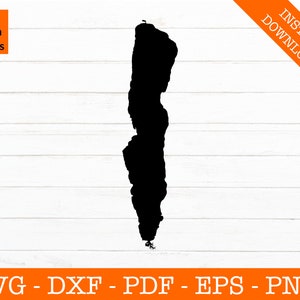 Honeoye See SVG, Syracuse See, New York, See Leben - Form Boot Leben SVG geschnitten Datei - PNG - DXF - Cricut - Sommer Vektor Clipart