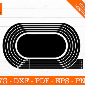 Track Field Svg, Track Svg, Running Svg, Runner Svg, Racing Svg, Cross Country, Silhouette Cut File PNG DXF - Cricut - Decal Vector Clipart