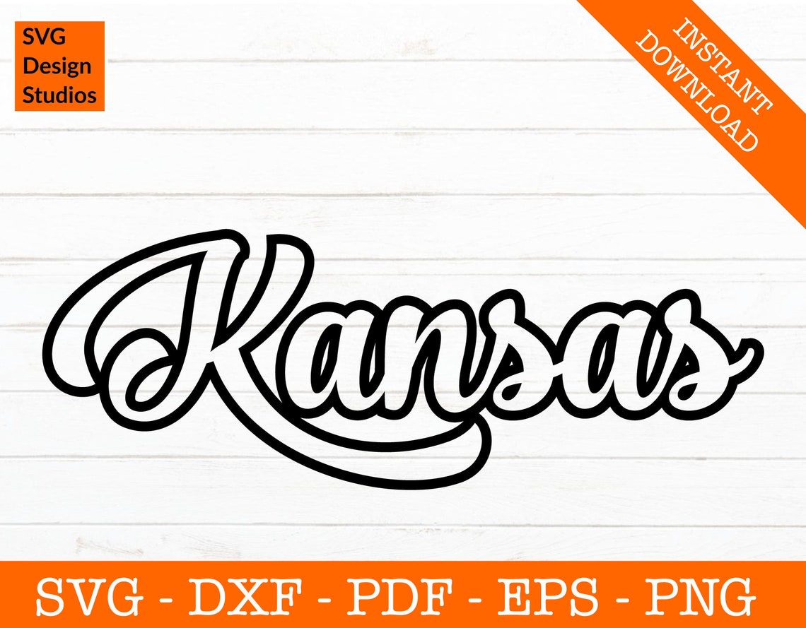Retro Kansas Svg, Kansas State Svg, University, College, Clipart ...