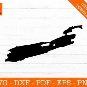 Mariaville Lake, New York SVG, Karte Form SVG geschnitten Datei - PNG - DXF - Cricut - Sommer Vektor Clipart