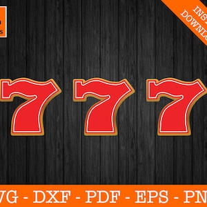 Slot Machine Svg, Slots Svg, Jackpot Svg, Gambling Svg, 777 Svg, SVG Cut File - PNG - DXF - Cricut - Summer Vector Clipart