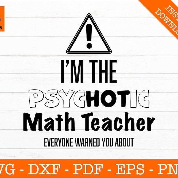 Math Teacher Svg, Math Svg, Algebra Svg, Geometry Svg, Teaching Svg, Silhouette SVG Cut File - PNG - DXF - Cricut - Vector Clipart