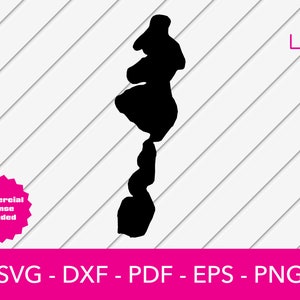 Barlow See SVG, Barlow See, USA SVG, Karte SVG geschnitten Datei - PNG - DXF - Cricut - Sommer Vektor Clipart - kommerzielle Lizenz enthalten