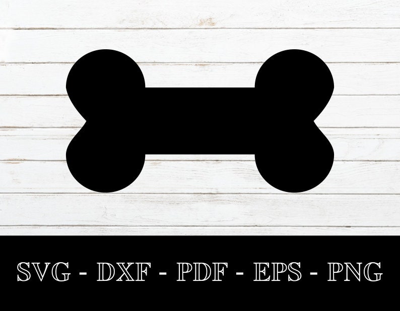 Download Dog Bone Svg Dog Bone Tag SVG Cut File PNG DXF Cricut | Etsy