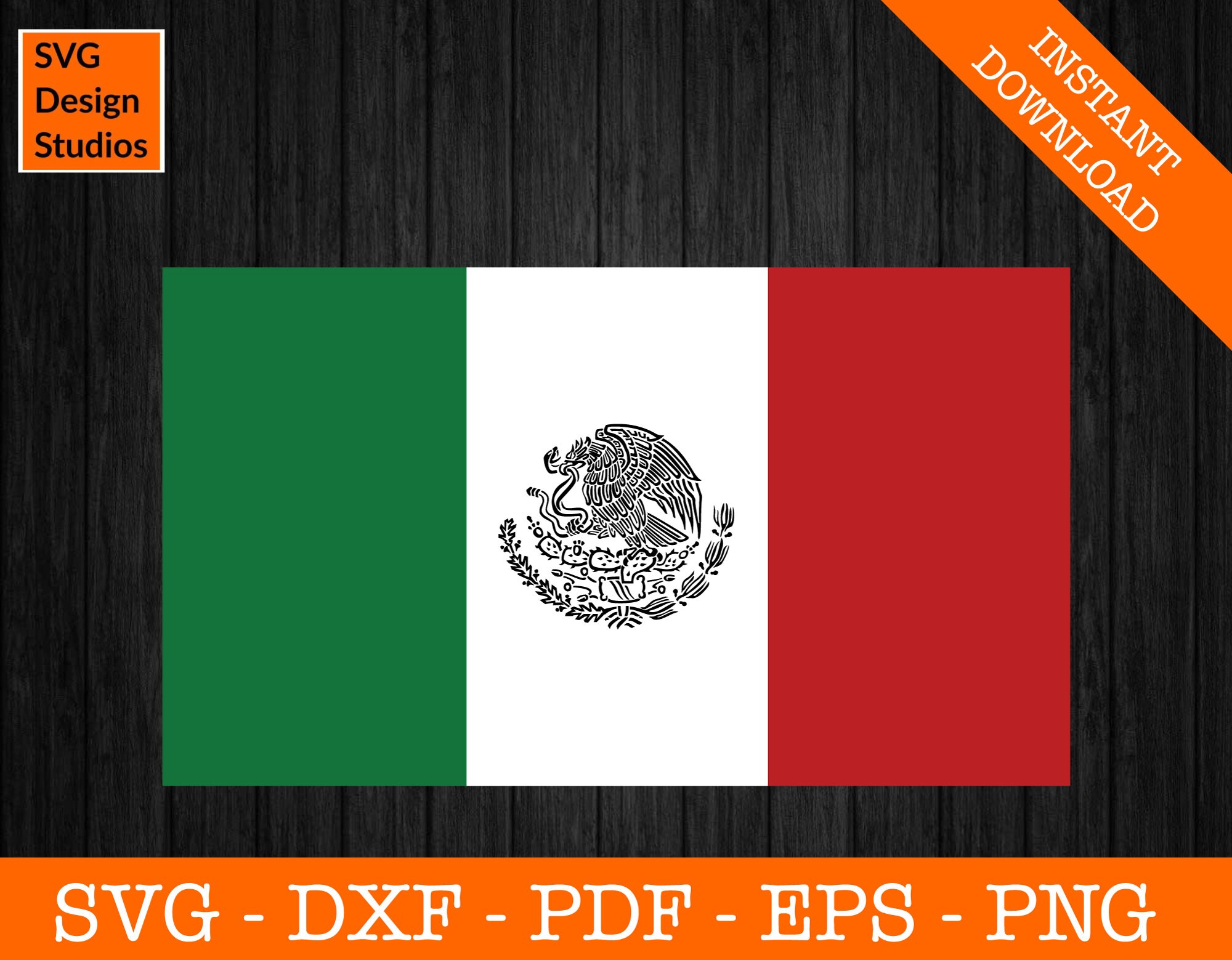 Mexican Flag Svg, Easy Cut Mexico Flag Svg, Mexican svg, Mexican Svg