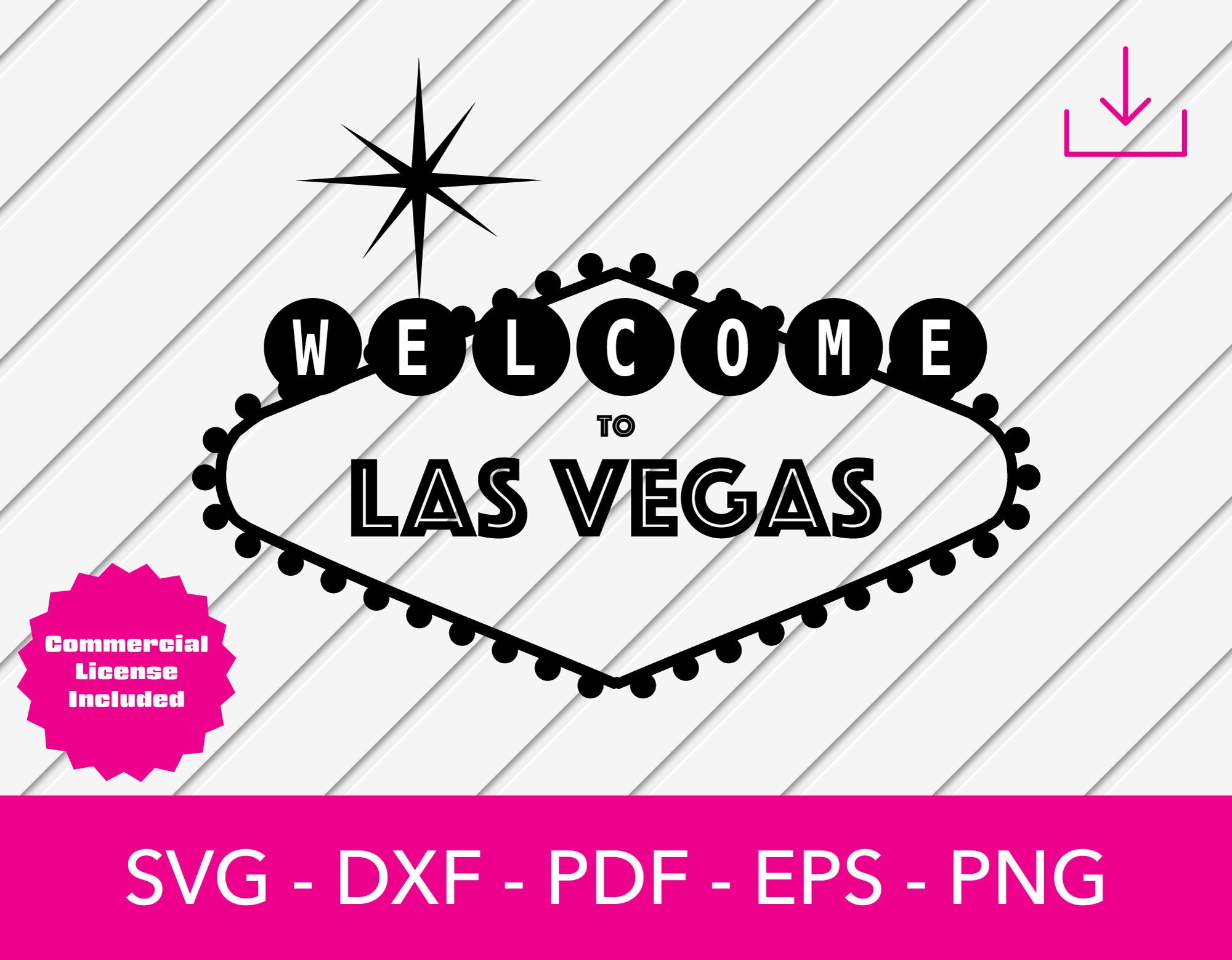 Las Vegas Sign Svg, Welcome Svg, Las Vegas Svg, Casino Svg, Gambling