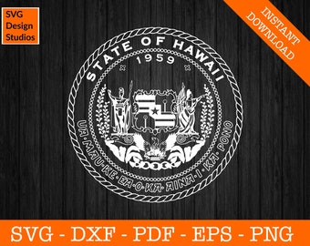 HAWAII STATE SEAL VINYL FLAG DECAL STICKER MULTIPLE SIZES TO CHOOSE FROM HAWAII STATE SEAL VINYL FLAG DECAL STICKER MULTIPLE SIZES TO CHOOSE FROM