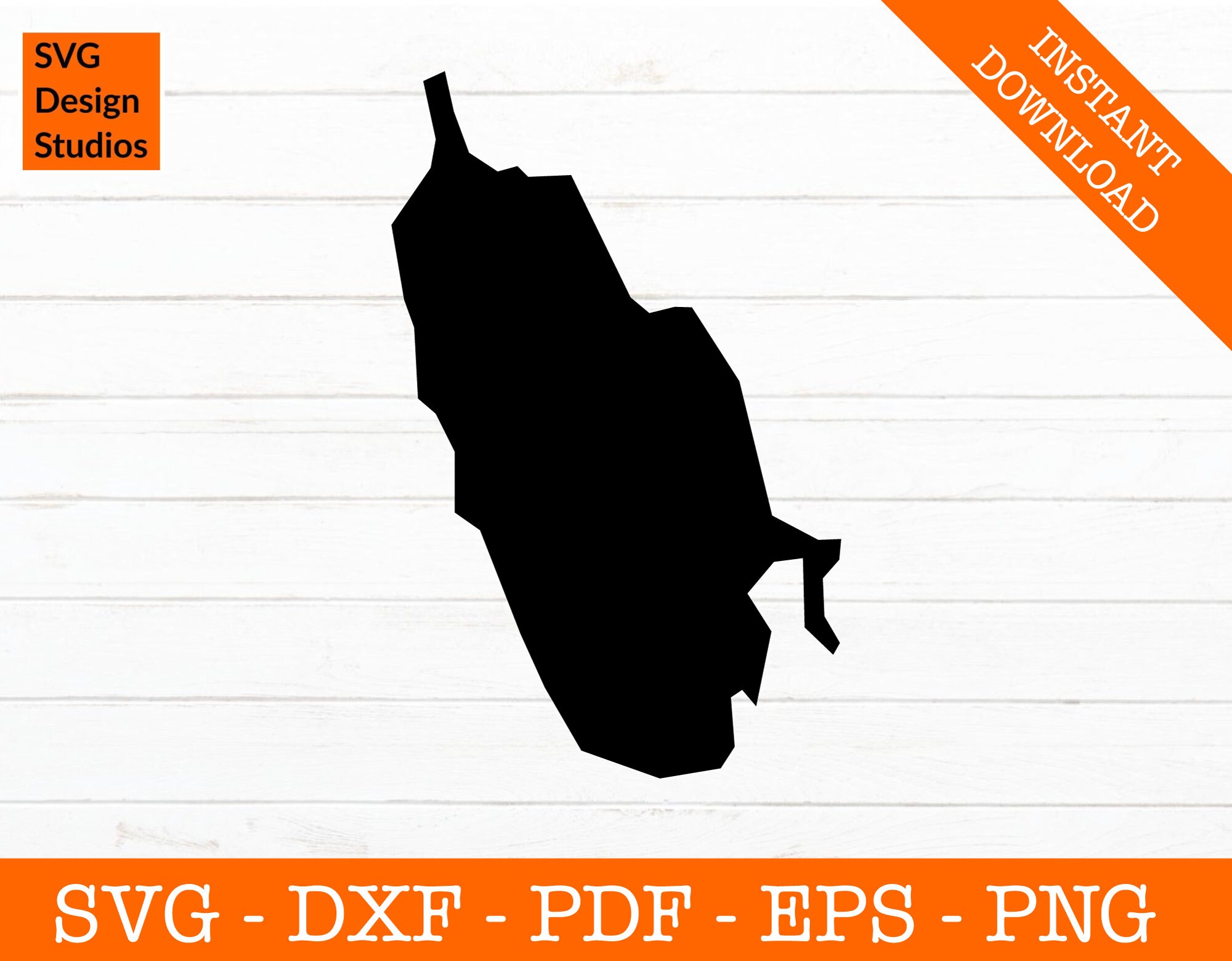 Black Lake, New York Svg, Map Shape SVG Cut File - PNG - DXF - Cricut