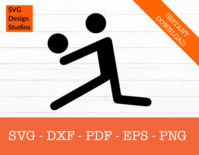 Download Clip Art Art Collectibles Dxf Stick Figure Volleyball Svg Silhouette Shadow Svg Cut File Png Volleyball Player Svg Cricut Decal Shape Vector Clipart