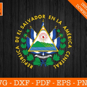 El Salvador SVG, El Salvador Flag SVG, Escudo de El Salvador, Salvadorian Flag, El Salvador PNG, Cricut, Silhouette, Instant Download File