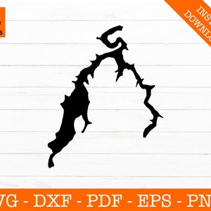 See Beshear Kentucky Karte SVG geschnitten Datei - PNG - DXF - Cricut - Sommer Vektor Clipart