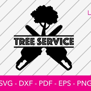 Baumpflege SVG, Kettensäge SVG, Baumpfleger SVG, Baumschneider, Forstwirtschaft, Handwerker, Cricut, Silhouette, sofortiger Download, schneiden Datei, Clipart