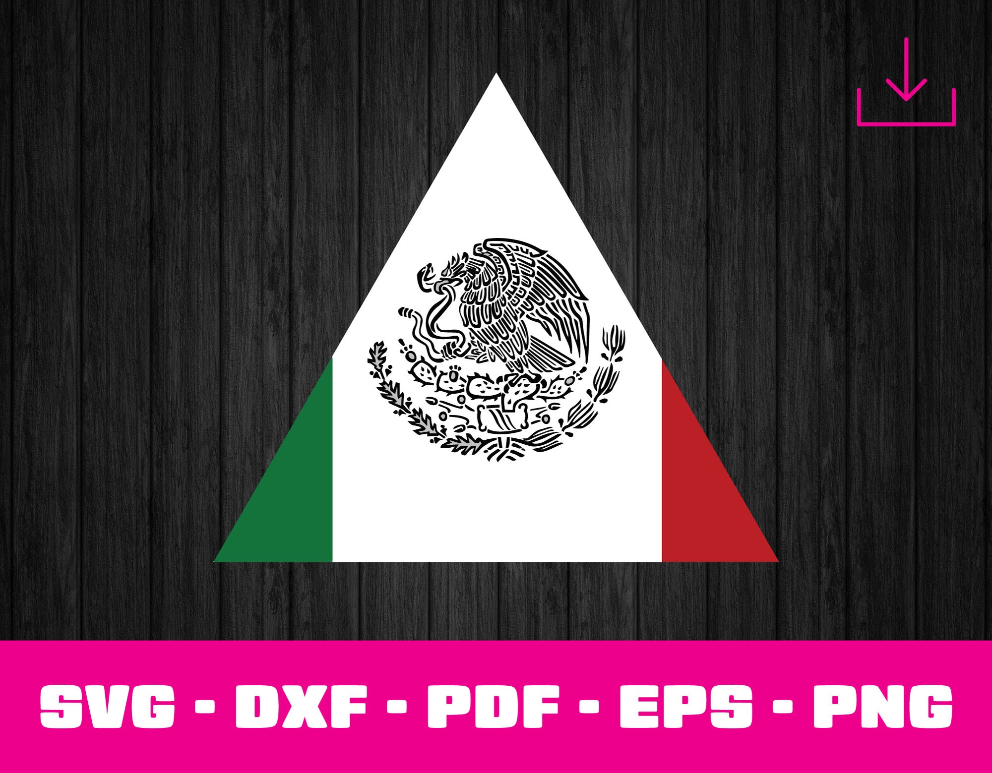 Mexican Flag Svg Easy Cut Mexico Flag Svg Mexican Svg - Etsy