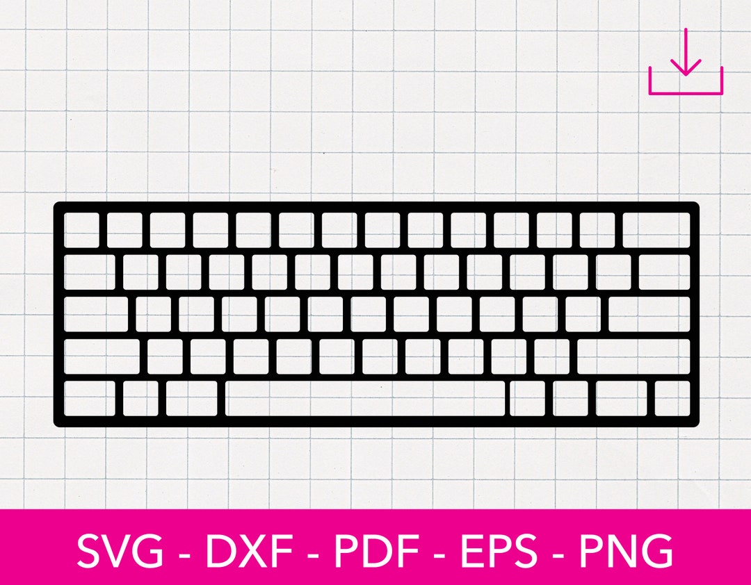 Rage Quit, Keyboard Through Screen SVG Cut file by Creative