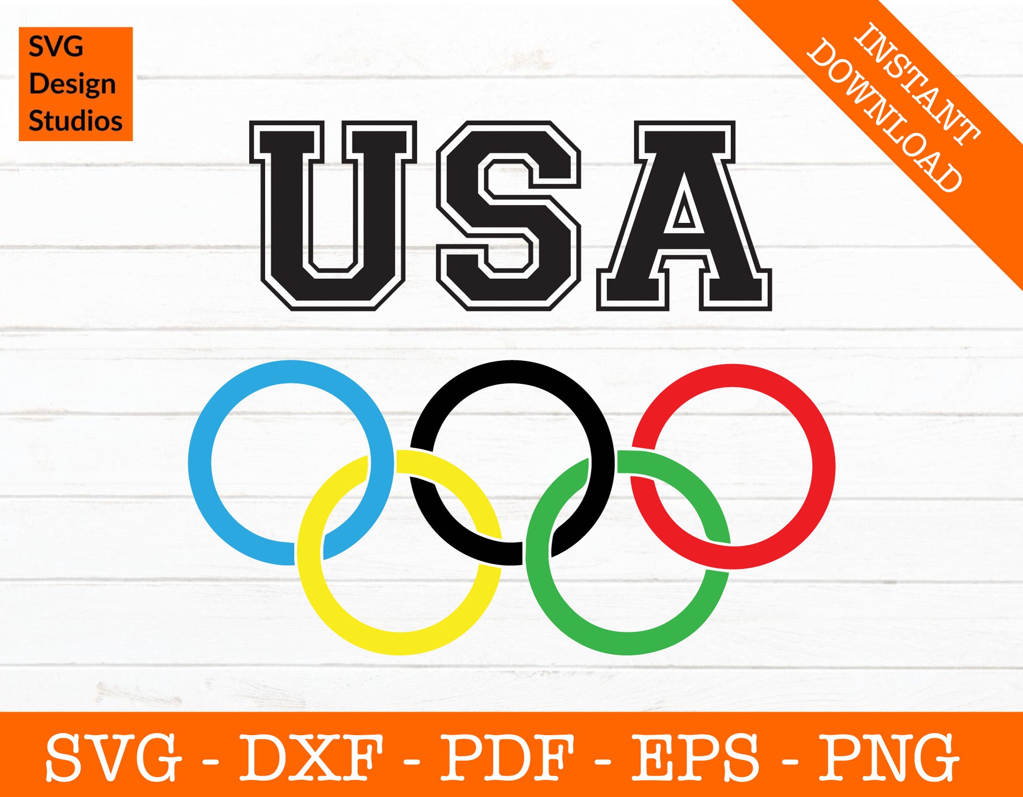 Team USA Olympic Rings Svg Olympics Svg Tokyo Svg Etsy