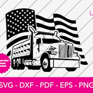 ダンプ トラック SVG、建設 SVG、ダンプトラック SVG、掘削ロゴ SVG、ドーザー SVG、トラック運転手 SVG、カット ファイル - png dxf Cricut ベクター クリップアート