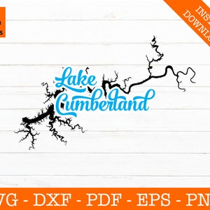 See Cumberland SVG, See Cumberland Kentucky Karte SVG geschnitten Datei - PNG - DXF - Cricut - Sommer Vektor Clipart