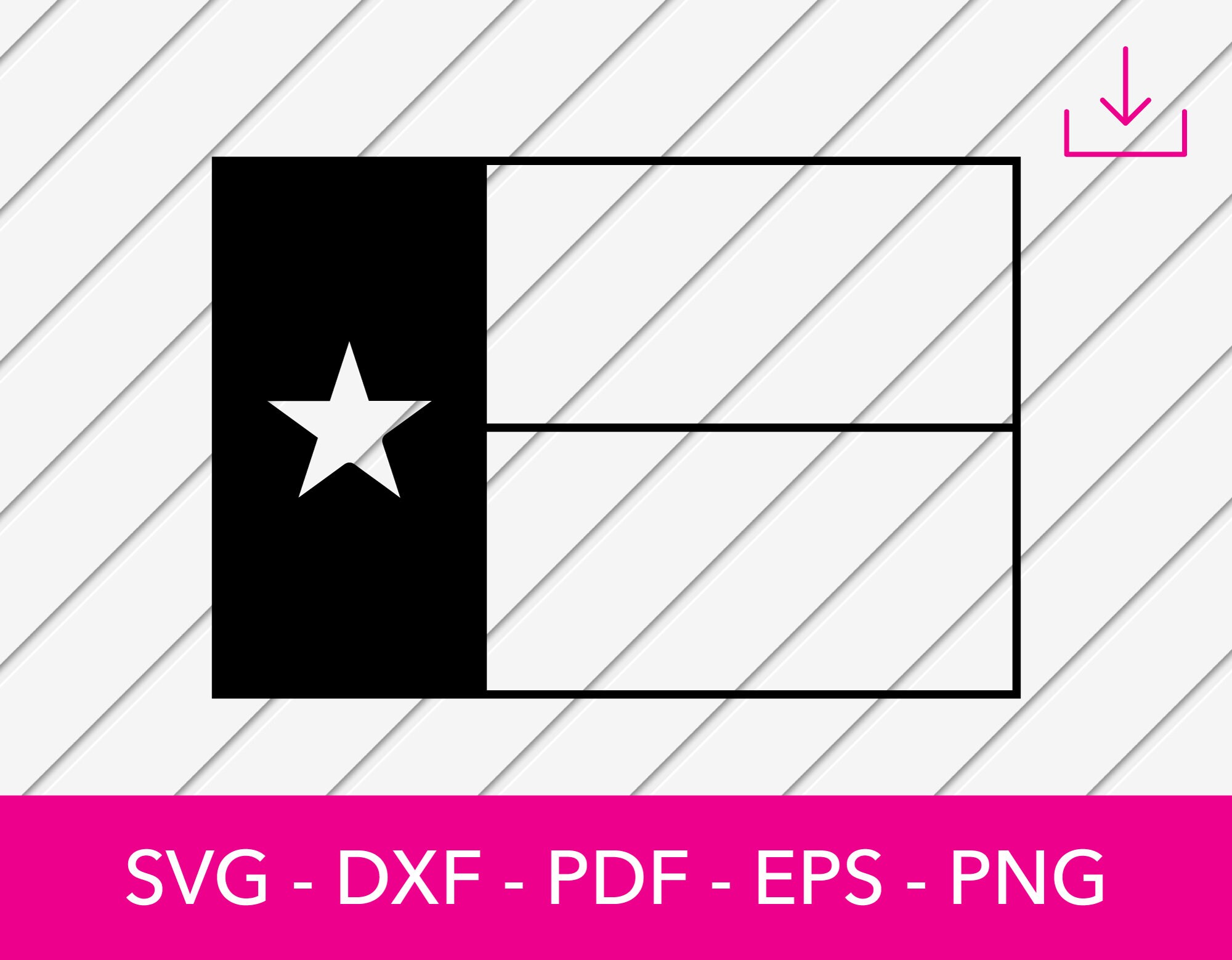 Texas Svg, Texas Flag Svg, Lonestar Flag Svg, Clipart SVG Cut File