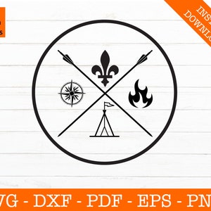 Download Svg Boy Scout Mom Cricut Svg Silhouette Dxf Boy Scout Mom Life Etsy