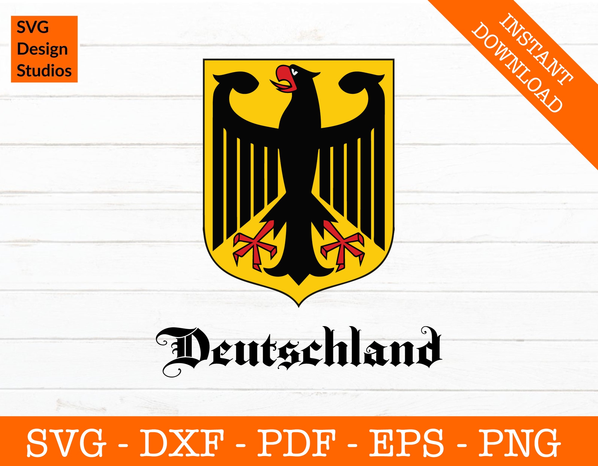 Germany Svg, Deutschland Svg, German Flag Svg, German Crest Svg, Gothic
