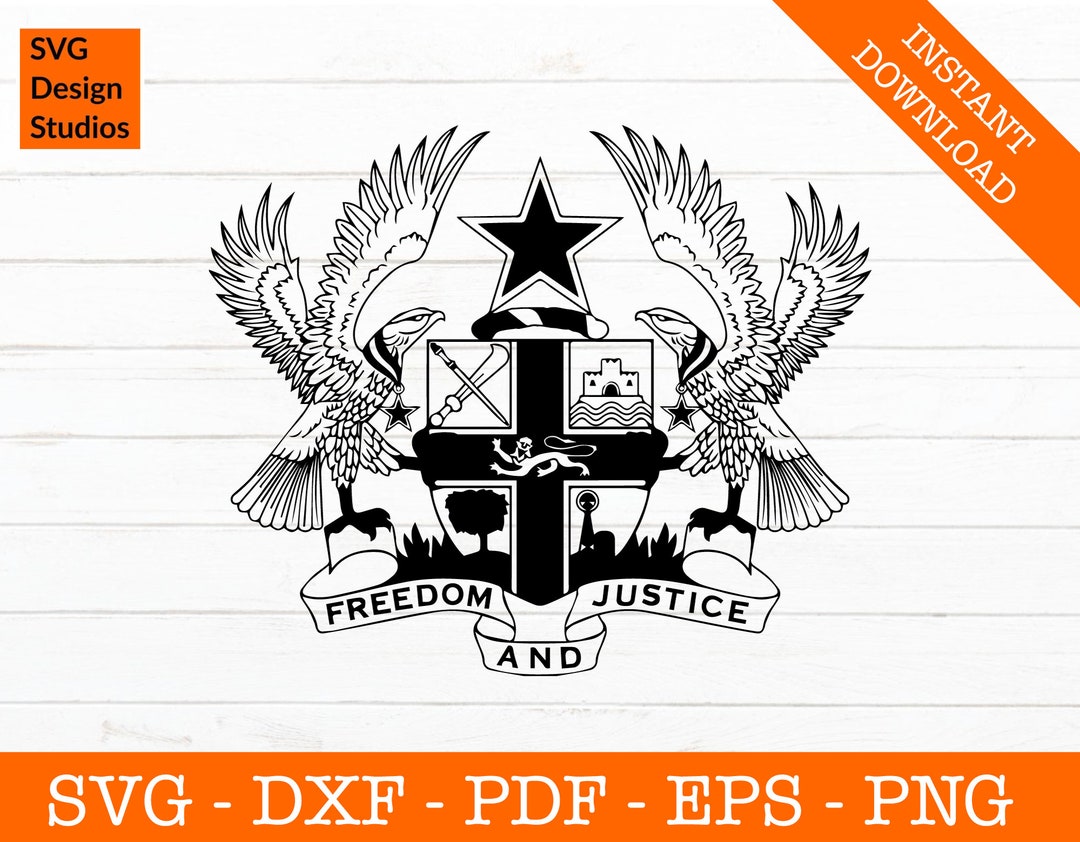 Ghana Svg Ghanaian Png Badge Coat Of Arms Logo Decal Shirt Design ghana-svg-ghanaian-png-badge-coat-of-arms-logo-decal-shirt-design