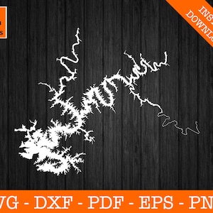See Wedowee SVG, Alabama Karte Form SVG geschnitten Datei - PNG - DXF - Cricut - Sommer Vektor Clipart - kommerzielle Lizenz enthalten