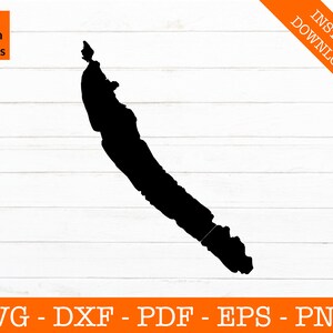 Otisco Lake, Syracuse Lake, New York, Lake Life - Form Boot Leben SVG geschnitten Datei - PNG - DXF - Cricut - Sommer Vektor Clipart