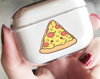 Pizza Slice Airpods Case Smile Airpods Slice AirPod Cases - Main Image