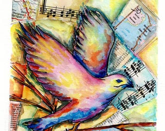 The Soul About to Soar | 5 x 7 Giclée Art Print