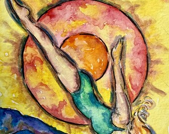 Preparing for Entry | 5 x 7 Giclee Art Print