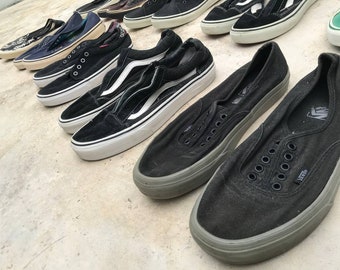 Bundle of 10 Pairs of Vans Shoes for Women and Men, Including Some Rare Finds