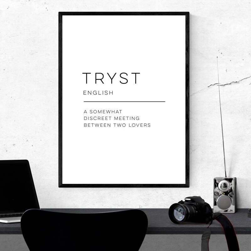 Tryst Def Tryst - Etsy