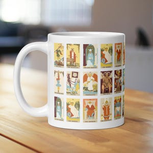 Major Arcana Tarot Karten Becher, Rider Taile Smith Tarot Deck Becher