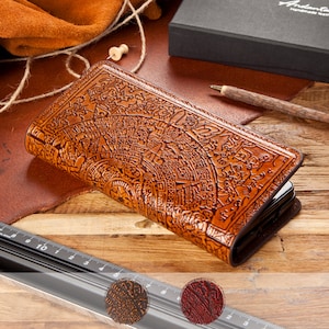 Galaxy Z Fold 5 leather wallet