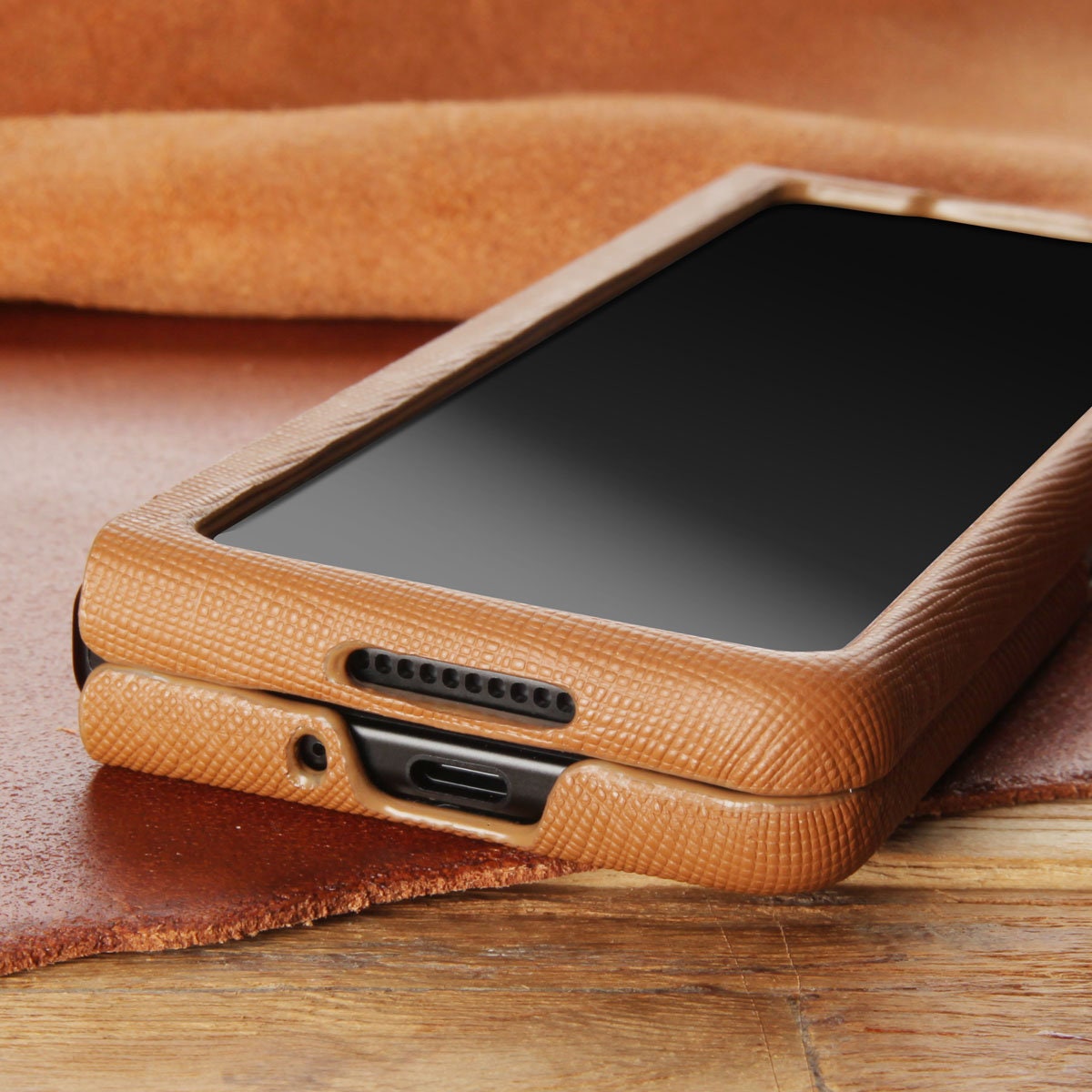 Premium Leather Galaxy Z Fold 3 Case / Z fold 2 / Fold 1 / 5 Etsy