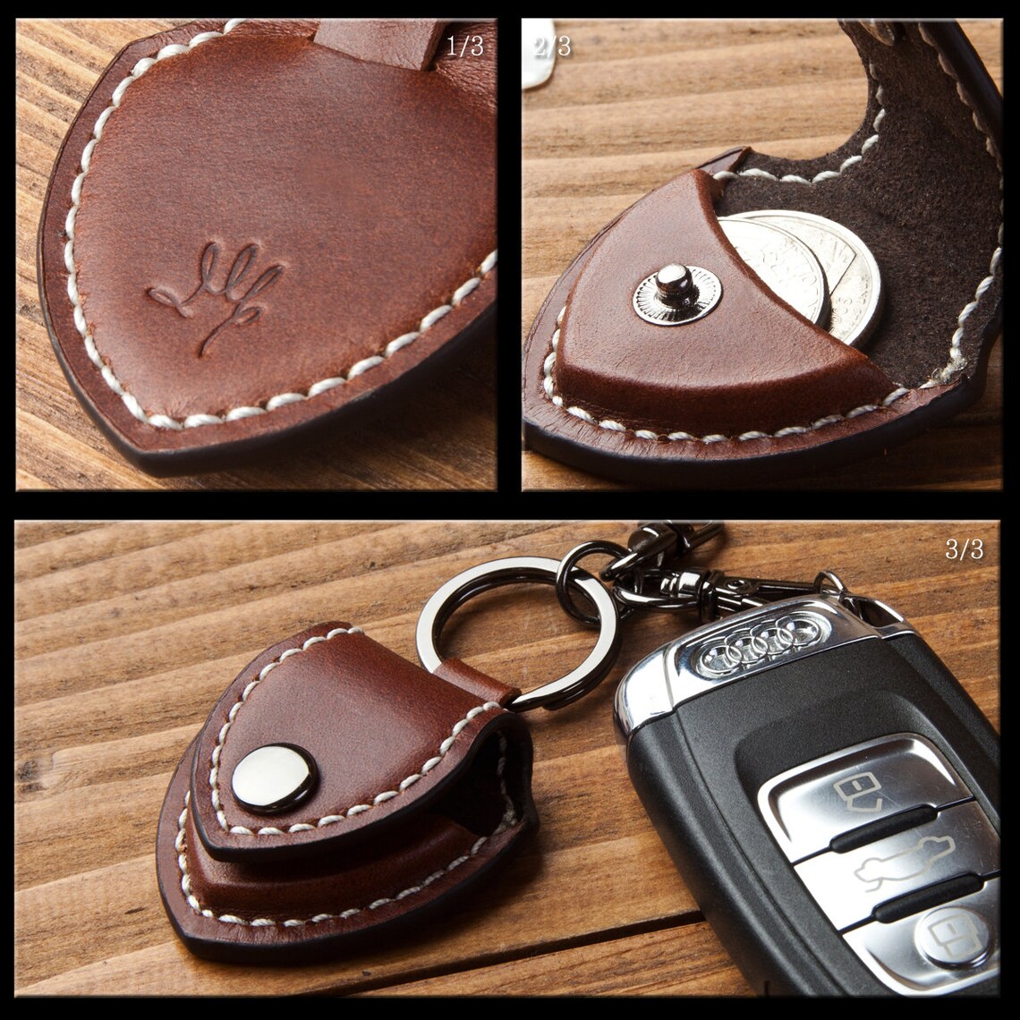 Premium Leather Guitar Pick Holder Guitar Pick Case Buttero Etsy