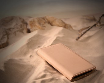 Leather cell phone case