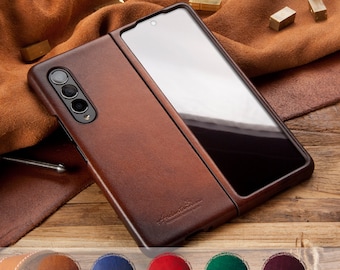 Leather Galaxy Z Fold 5 Case