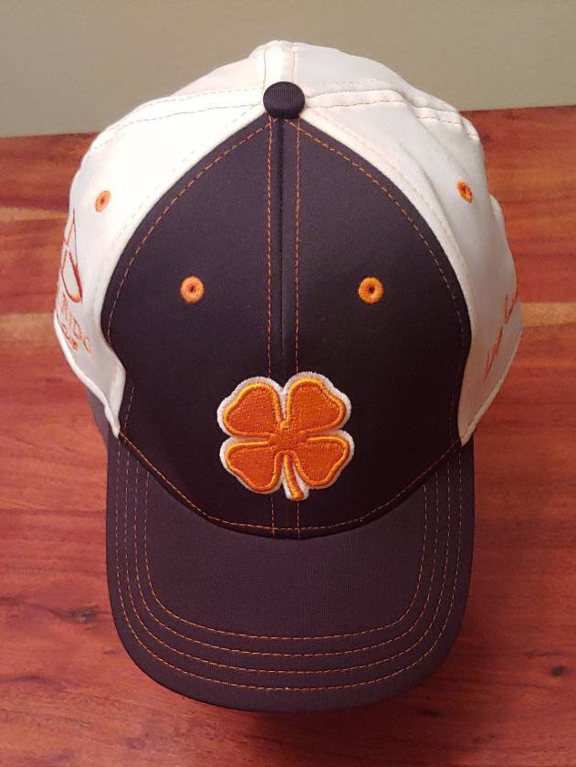 Live Lucky Black Clover Golf Cap | Etsy