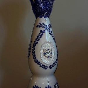 Custom Bedazzled Clase Azul Bottle (Empty)